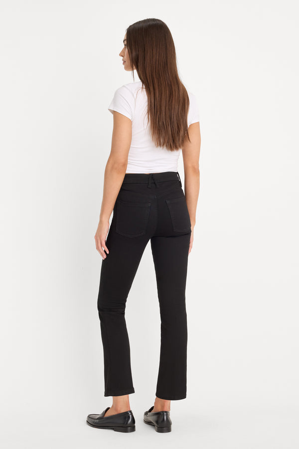 NEVER FADES GOOD LEGS STRAIGHT JEANS | BLACK001