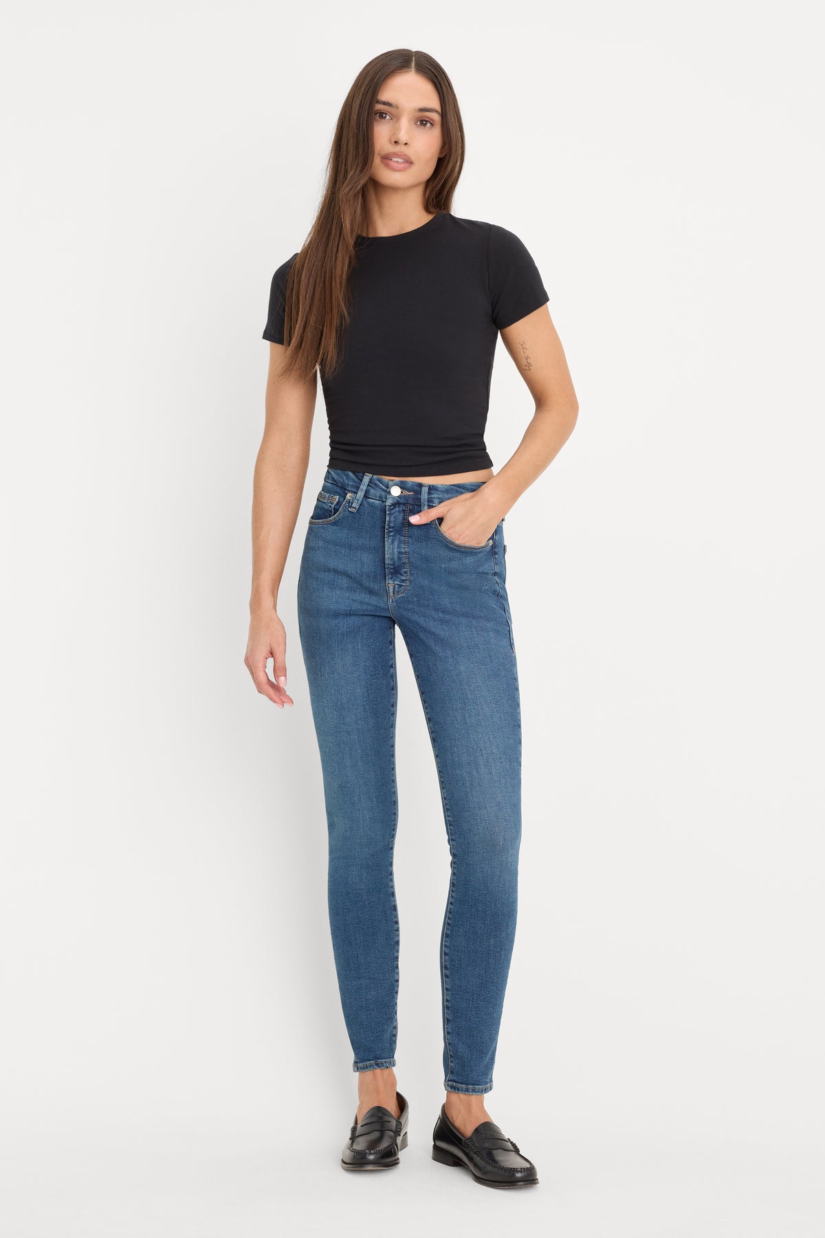 GOOD LEGS SKINNY JEANS | BLUE004