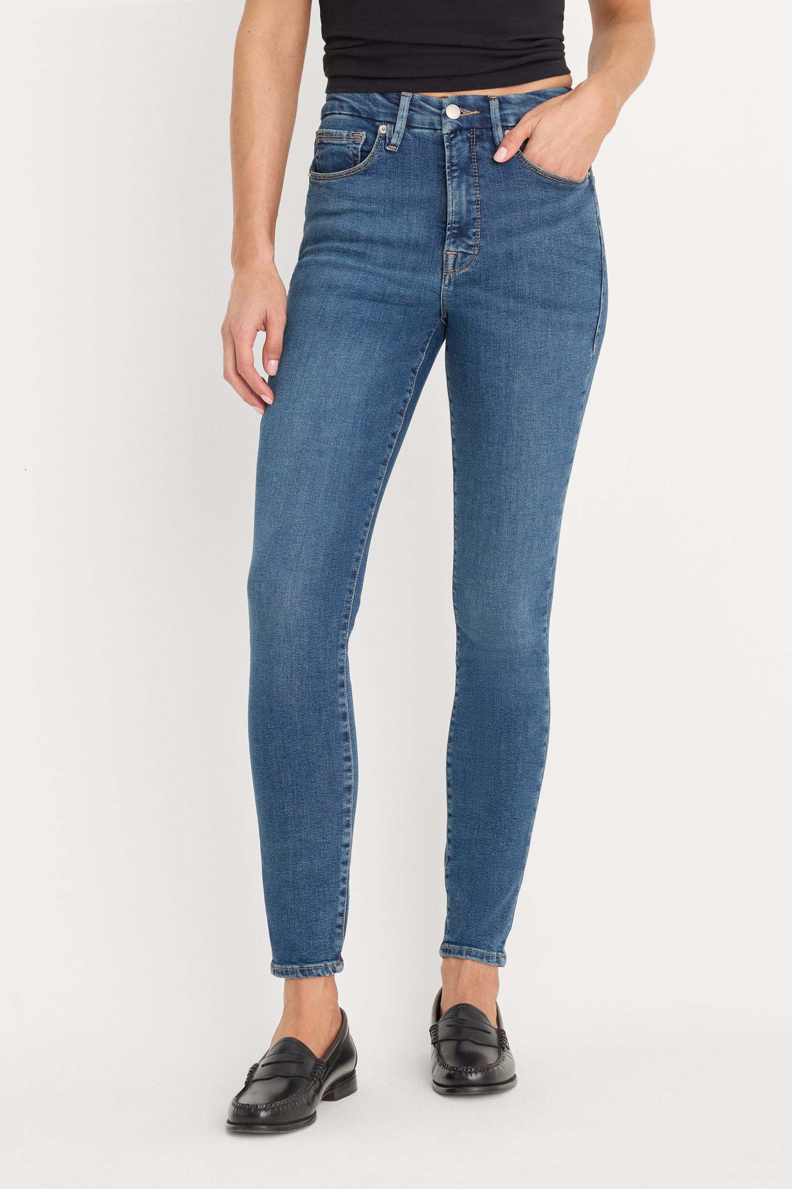 GOOD LEGS SKINNY JEANS | BLUE004