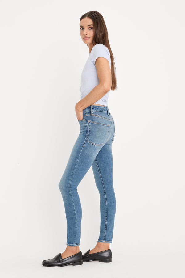 GOOD WAIST SKINNY COMPRESSION JEANS | INDIGO312