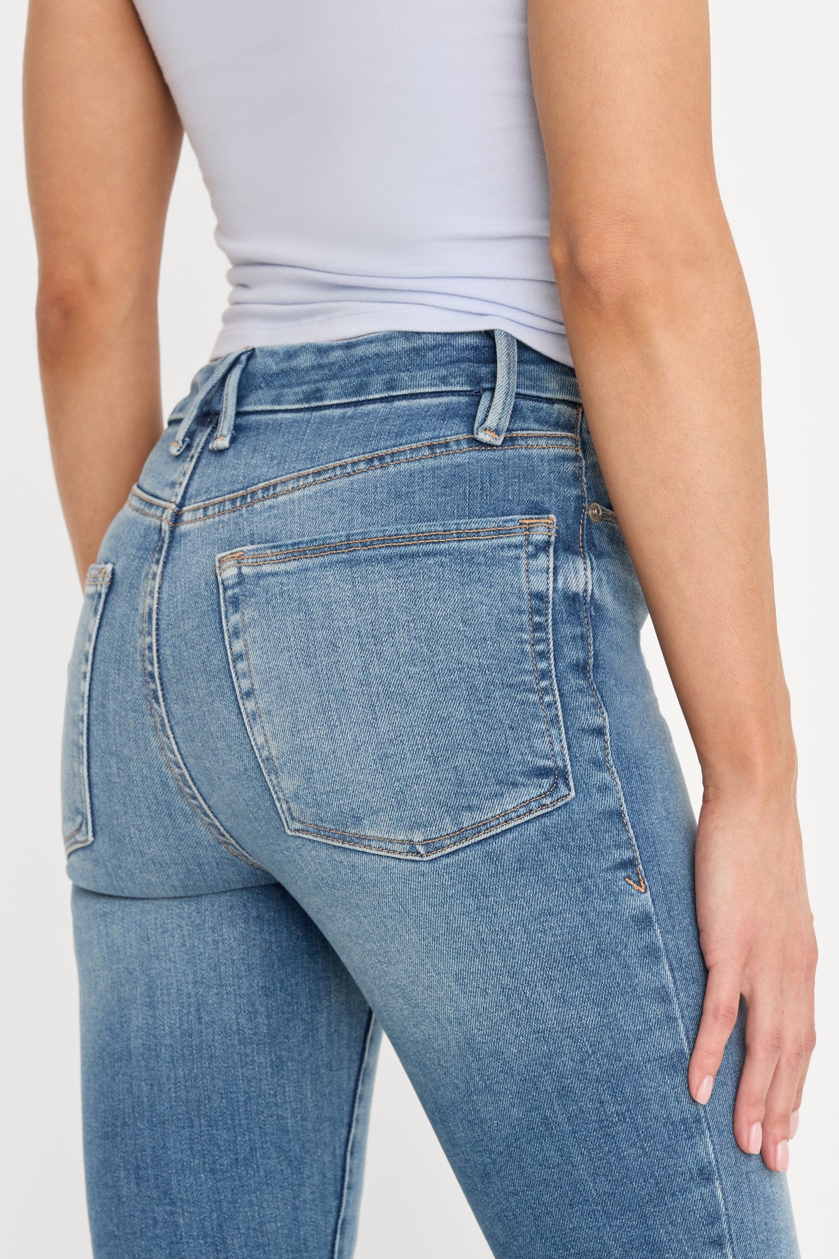 GOOD WAIST SKINNY COMPRESSION JEANS | INDIGO312