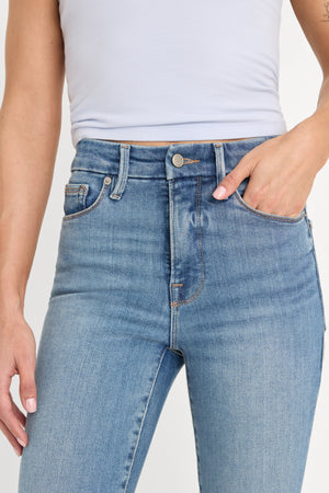 GOOD WAIST SKINNY COMPRESSION JEANS | INDIGO312