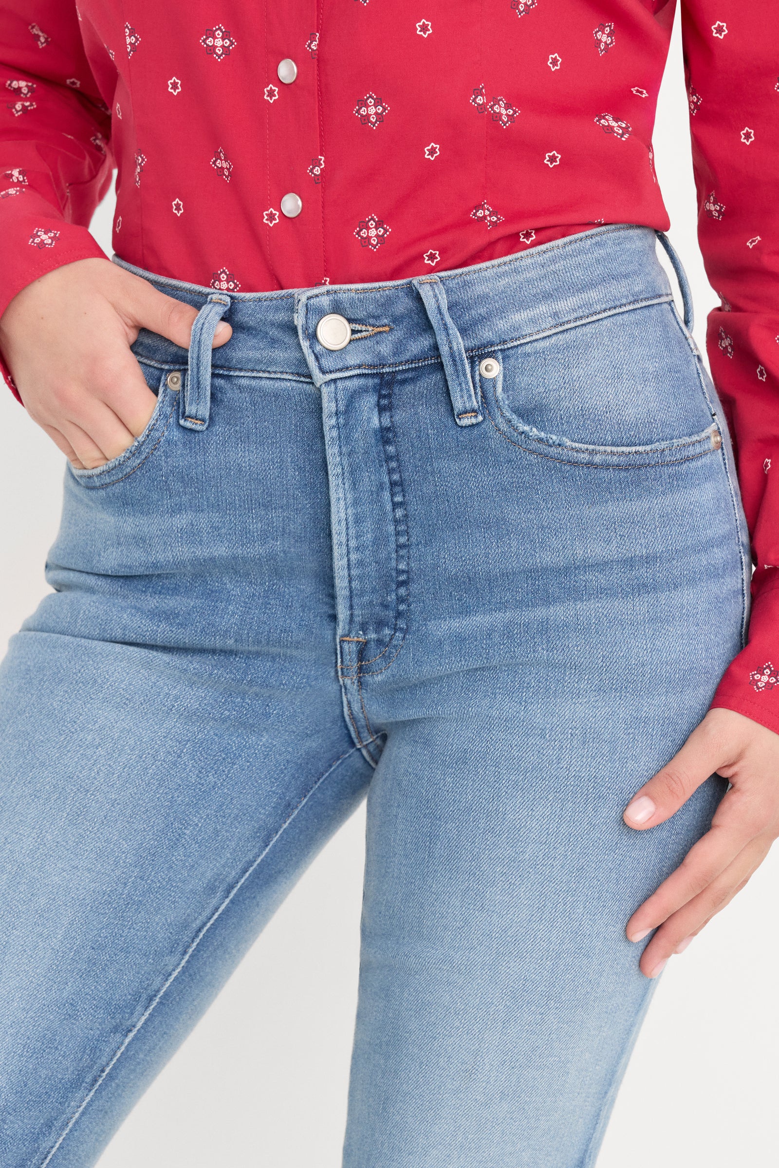 DOLLY JOLEANS PETITE STRAIGHT JEANS | INDIGO1195