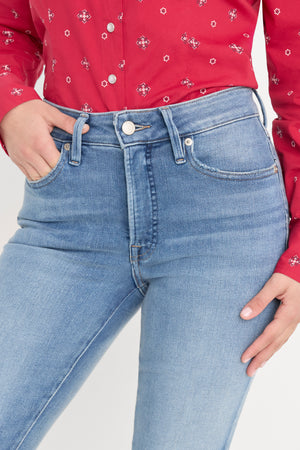 DOLLY JOLEANS PETITE STRAIGHT JEANS | INDIGO1195