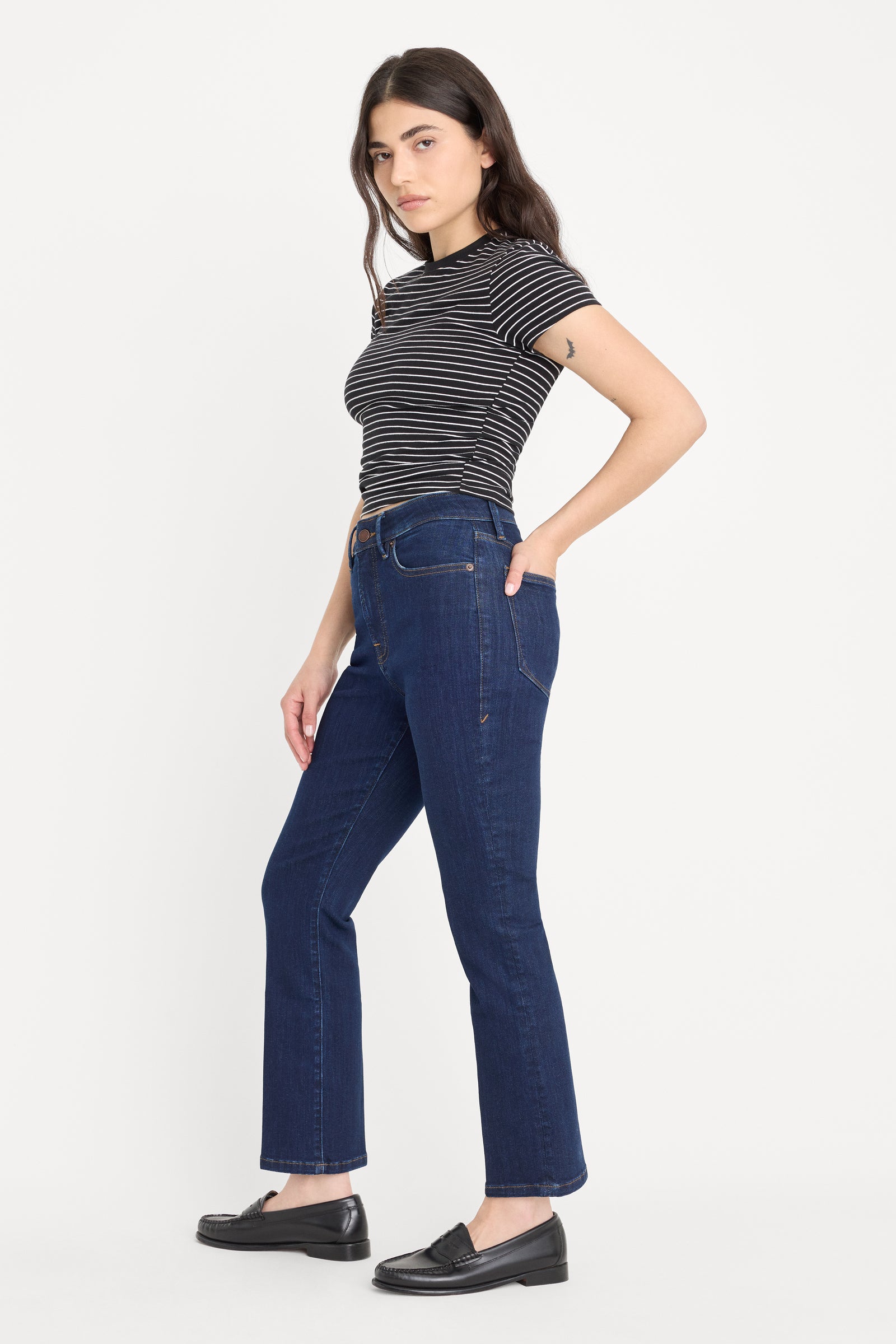 GOOD PETITE STRAIGHT JEANS | INDIGO1153