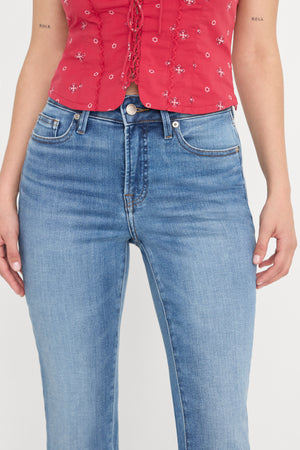 DOLLY JOLEANS PETITE STRAIGHT JEANS | INDIGO1194
