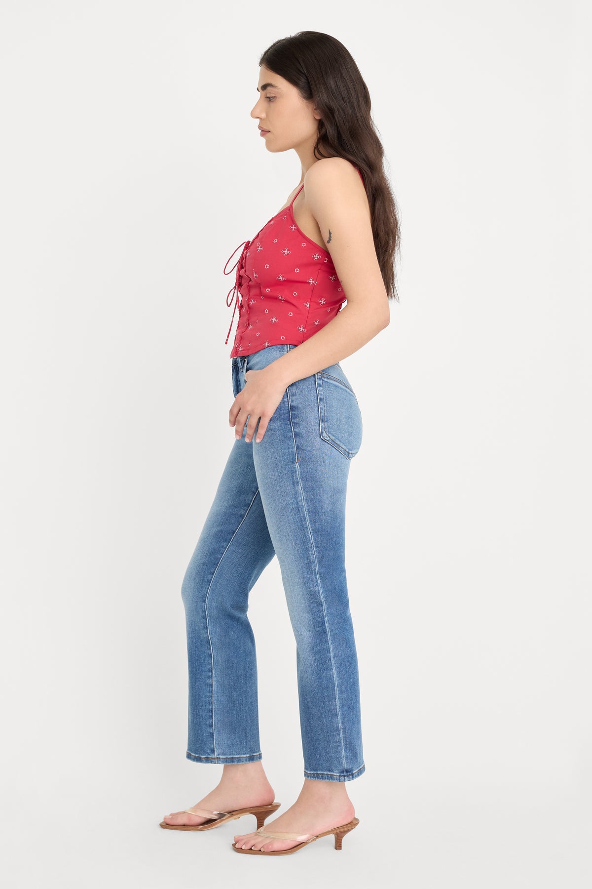 DOLLY JOLEANS PETITE STRAIGHT JEANS | INDIGO1194
