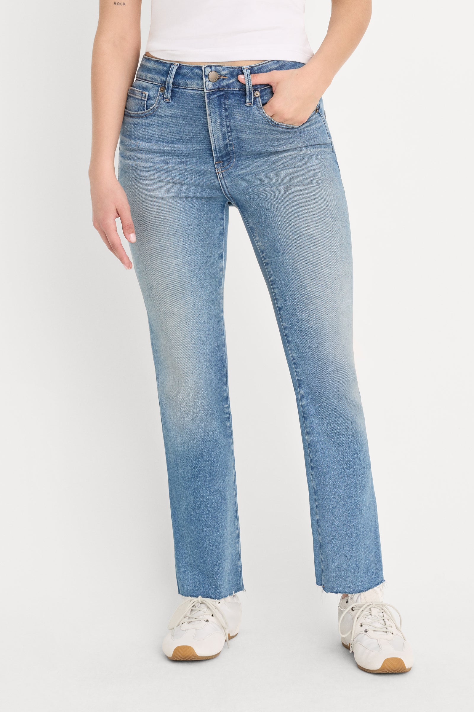 SOFT TECH GOOD PETITE STRAIGHT JEANS | INDIGO1209