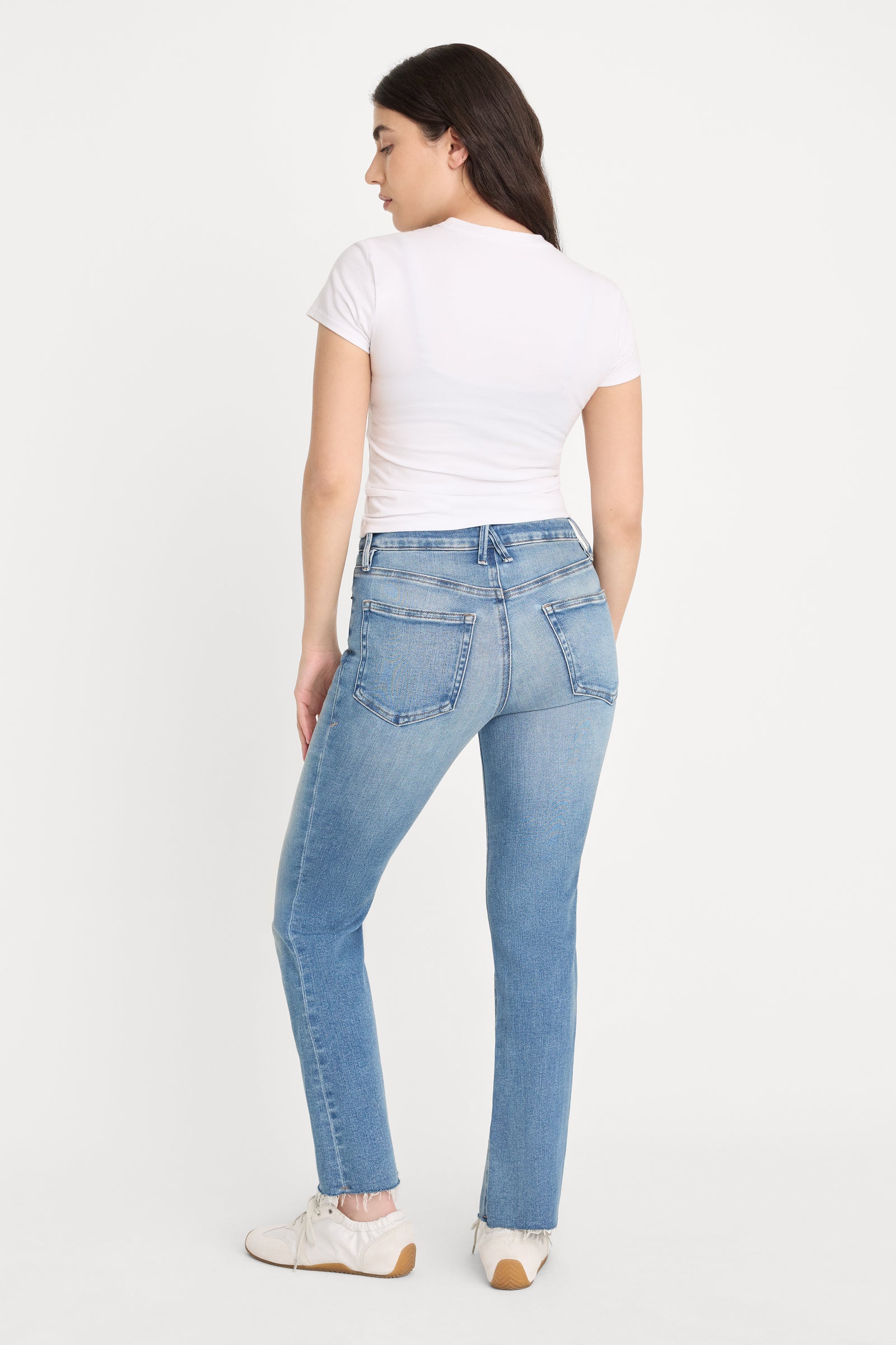 SOFT TECH GOOD PETITE STRAIGHT JEANS | INDIGO1209