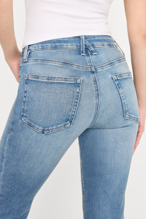 SOFT TECH GOOD PETITE STRAIGHT JEANS | INDIGO1209