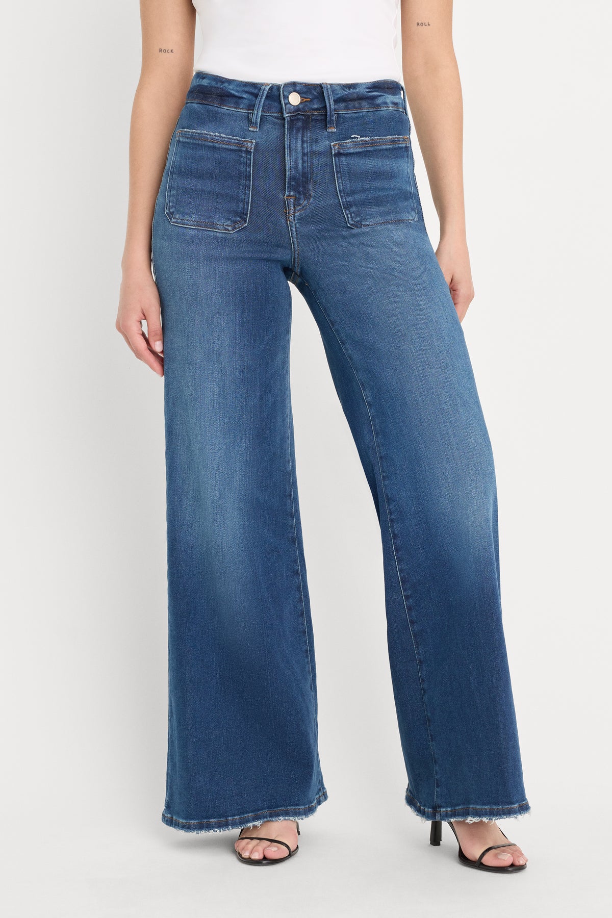 GOOD PETITE PALAZZO JEANS | INDIGO511