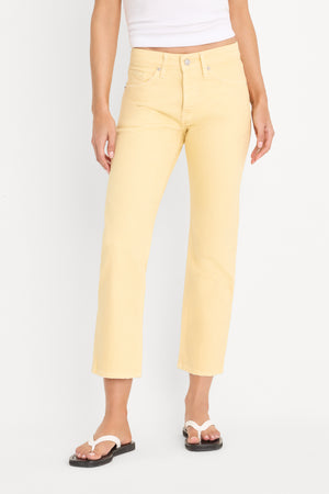 VINTAGE STRAIGHT ANKLE JEANS | HONEY