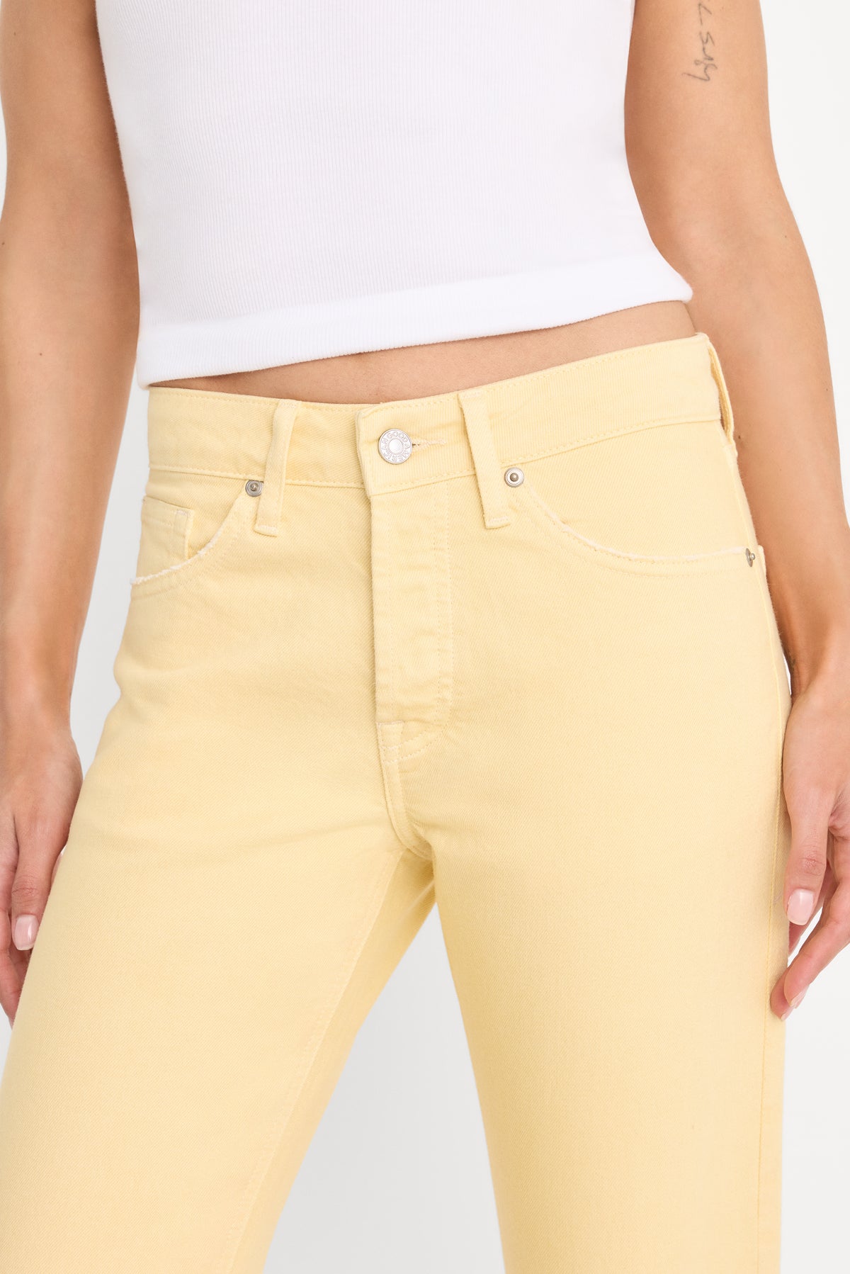 VINTAGE STRAIGHT ANKLE JEANS | HONEY