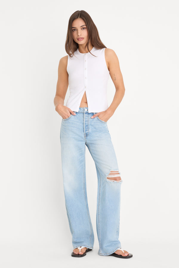 VINTAGE WIDE JEANS | INDIGO1298
