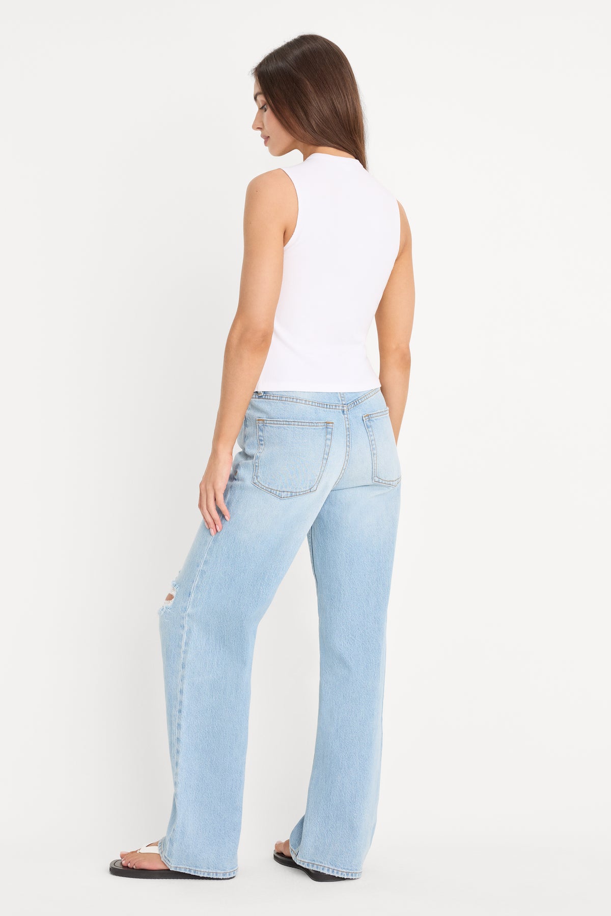 VINTAGE WIDE JEANS | INDIGO1298