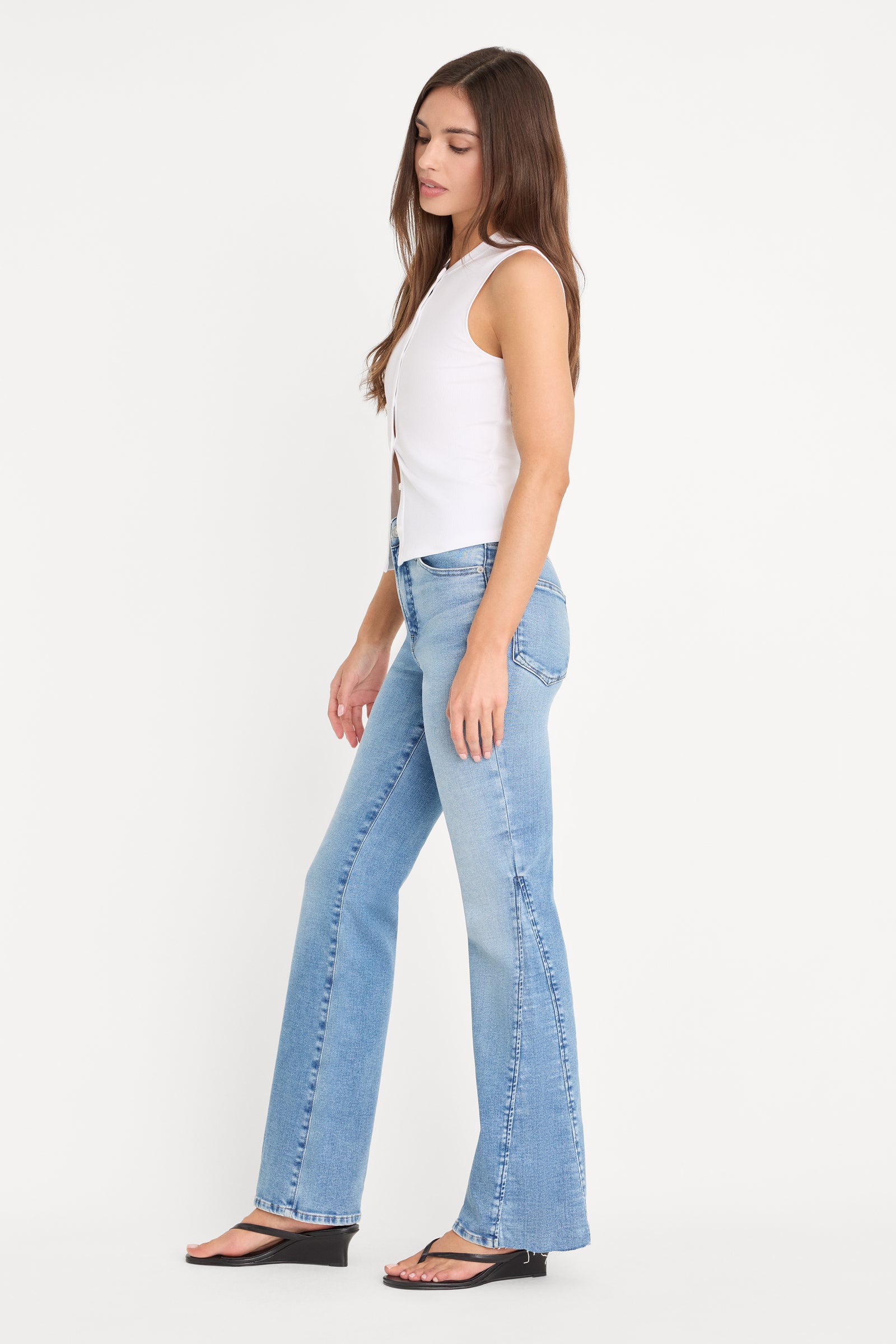 SOFT TECH GOOD CLASSIC BOOTCUT JEANS | INDIGO1019