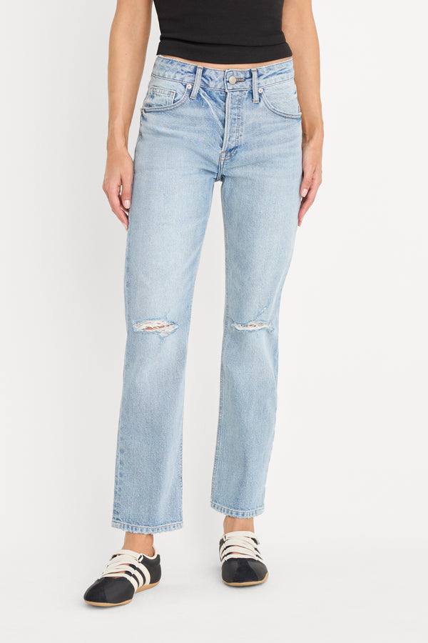 VINTAGE STRAIGHT ANKLE JEANS | INDIGO1252