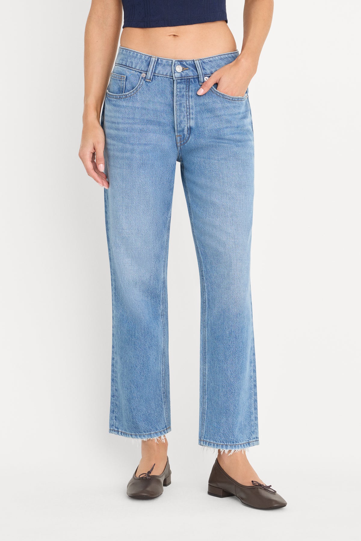 WEIGHTLESS BOYFRIEND JEANS | INDIGO961