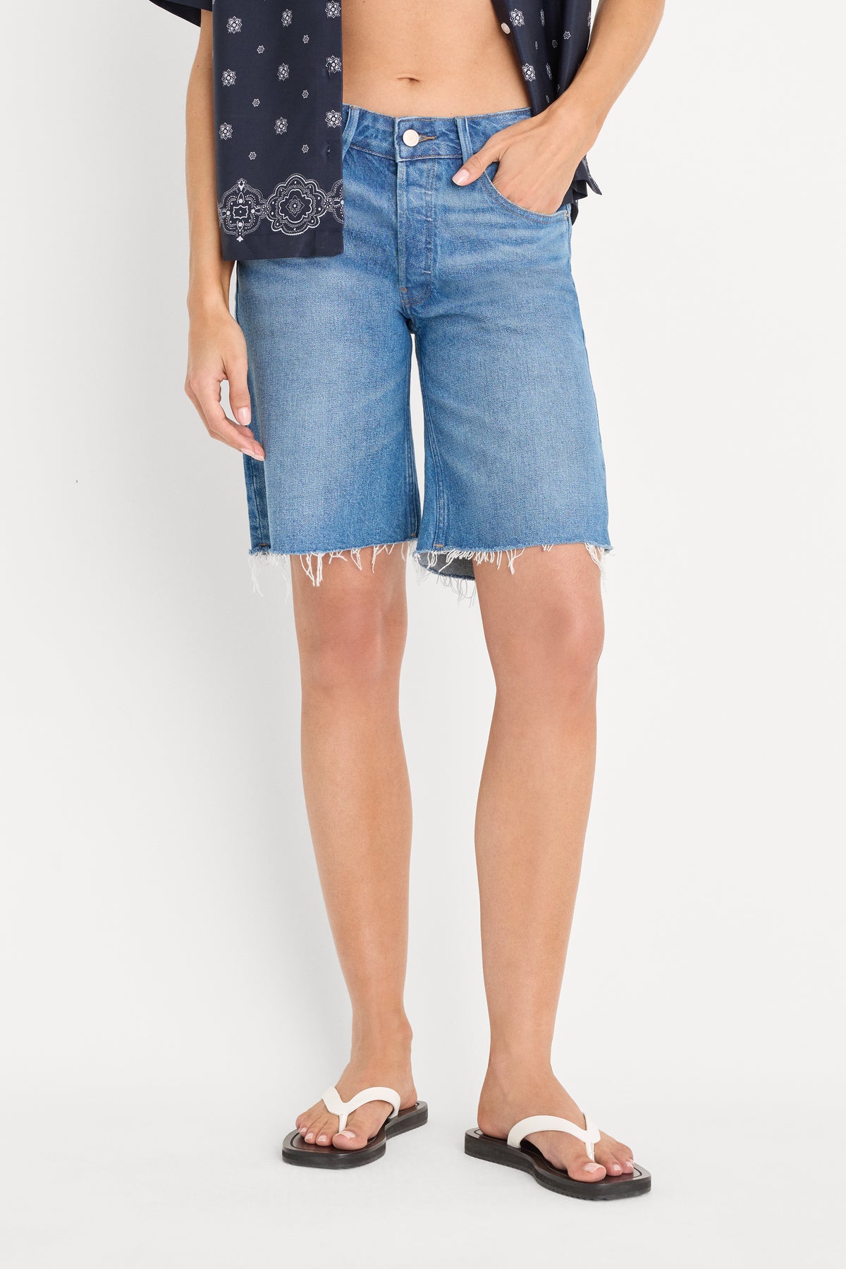 VINTAGE BERMUDA SHORTS | INDIGO1387