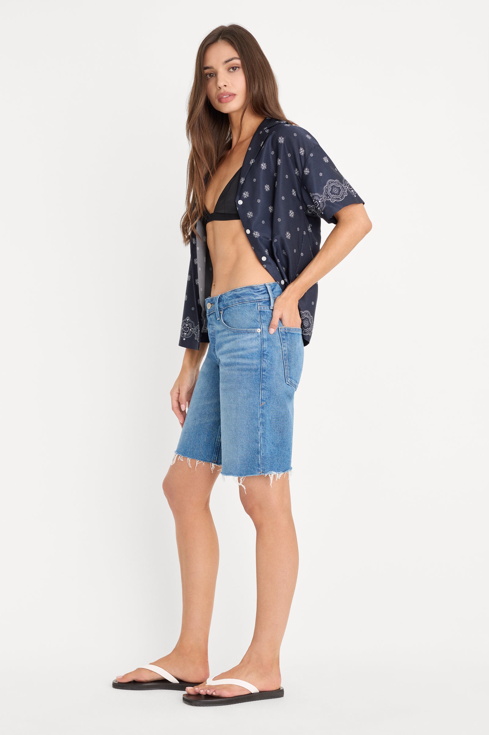 VINTAGE BERMUDA SHORTS | INDIGO1387