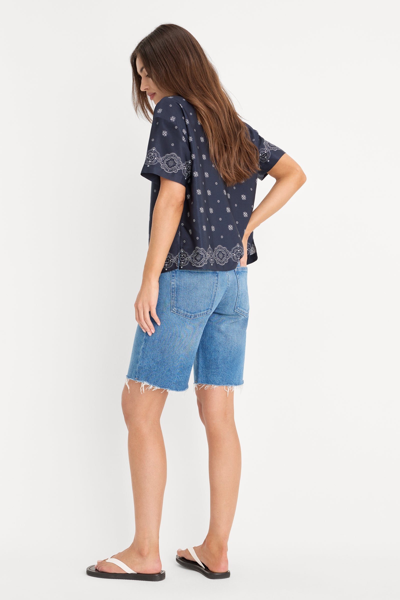 VINTAGE BERMUDA SHORTS | INDIGO1387