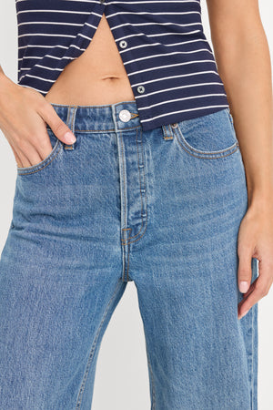 VINTAGE WIDE JEANS | INDIGO1237
