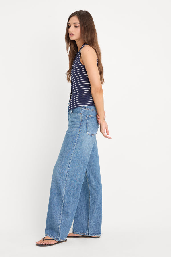VINTAGE WIDE JEANS | INDIGO1237