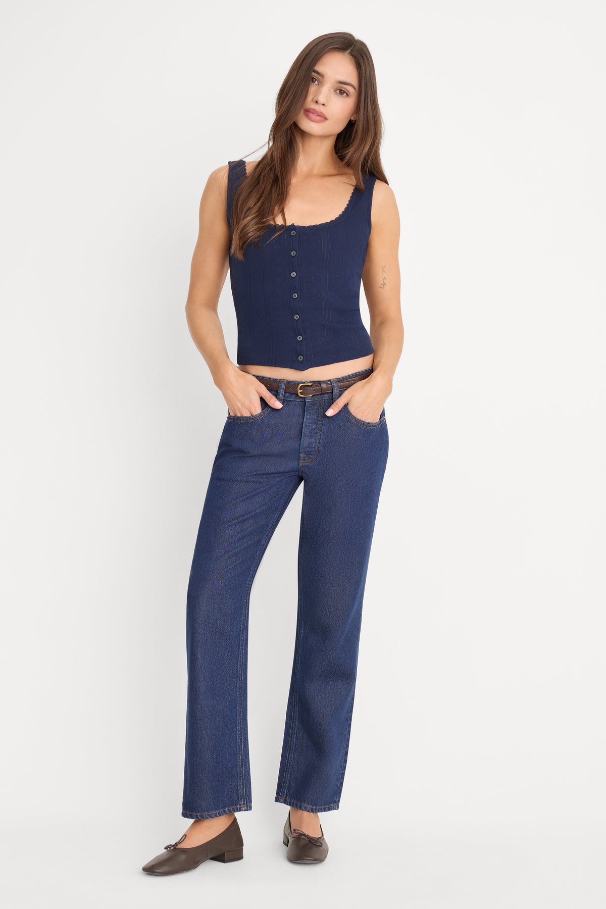 WEIGHTLESS BOYFRIEND JEANS | INDIGO
