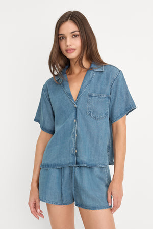 THE DENIM CAMP  SHIRT
