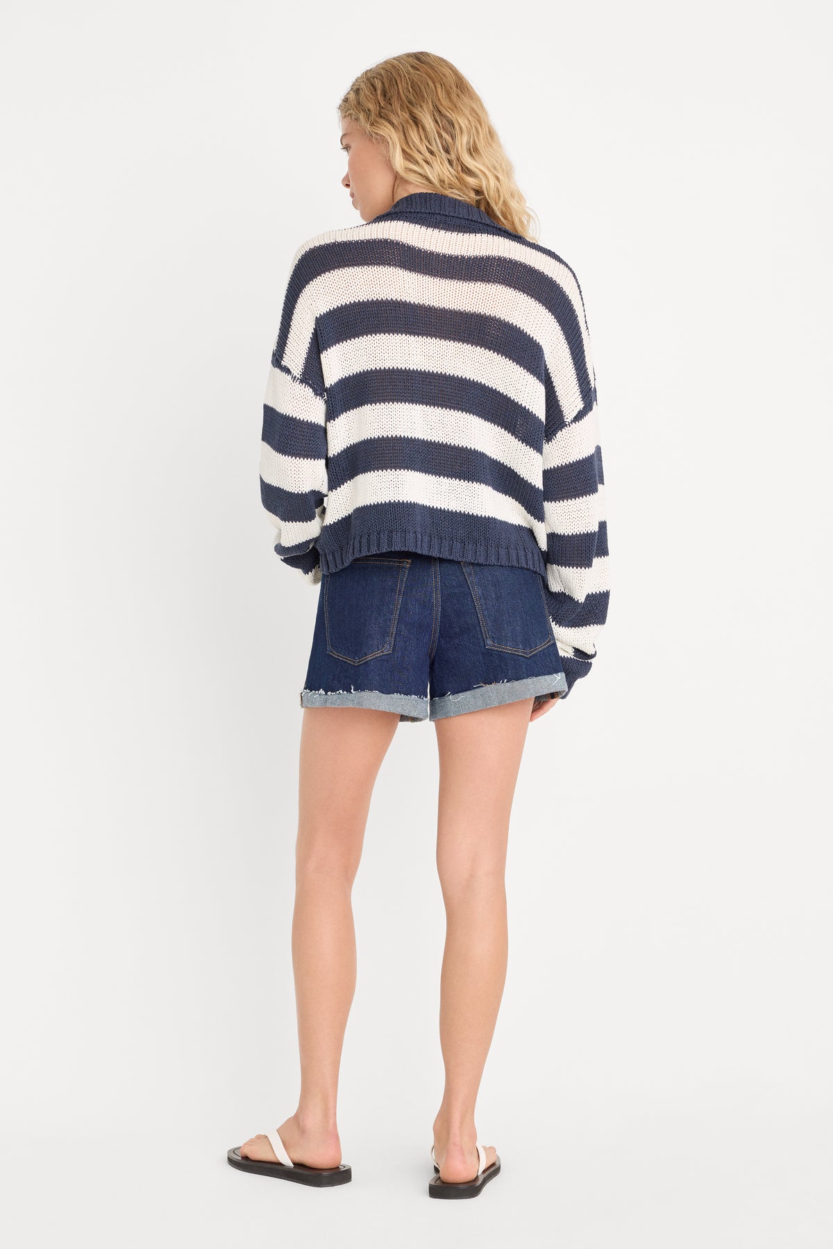 GOOD GIRLFRIEND SHORT | INDIGO1374-3 | GOOD AMERICAN | MODEL_A