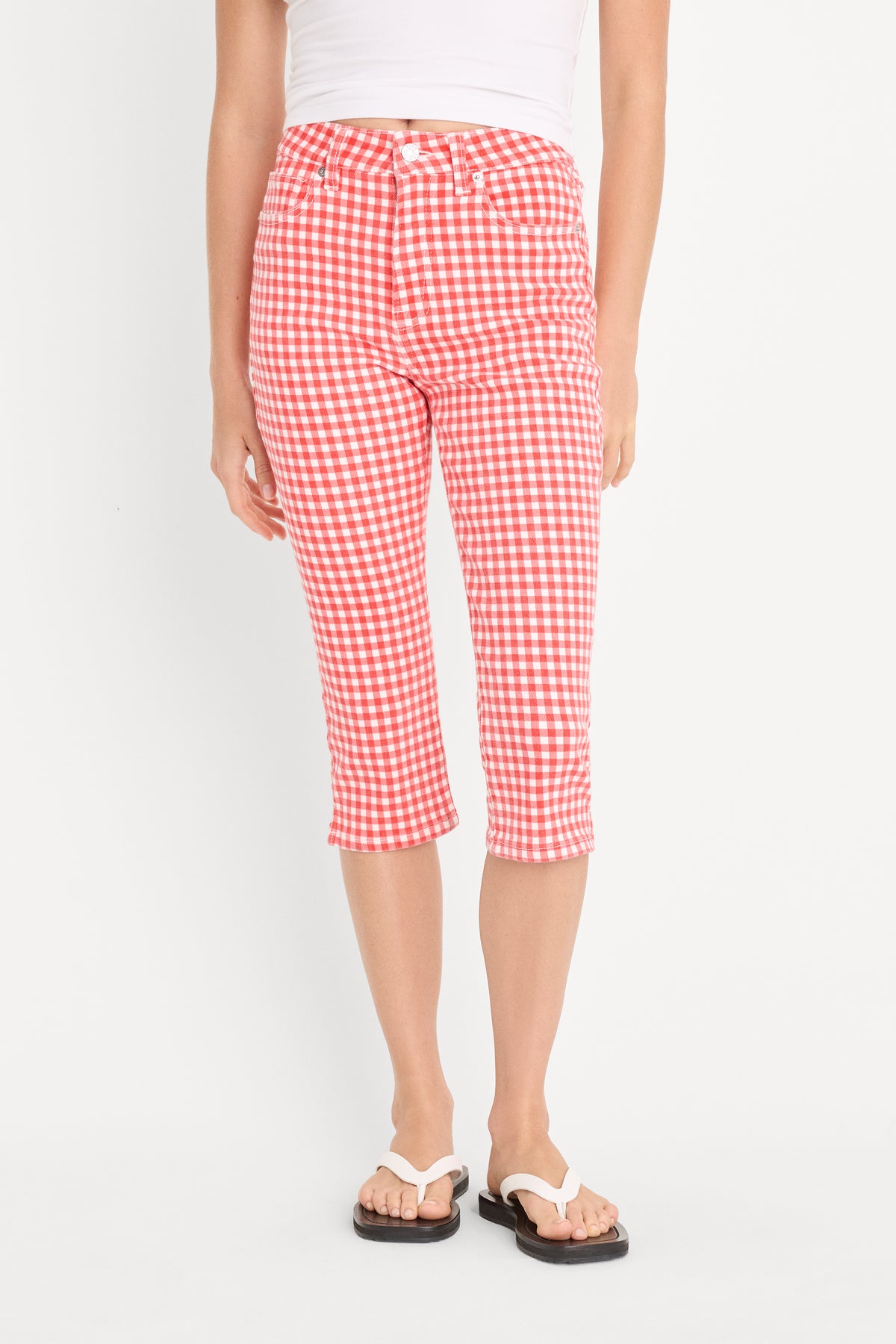 GOOD LEGS CAPRI | POP GINGHAM LARGE