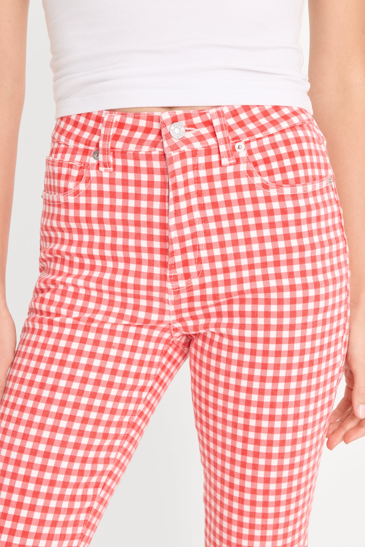 GOOD LEGS CAPRI | POP GINGHAM LARGE-3 | GOOD AMERICAN | MODEL_A