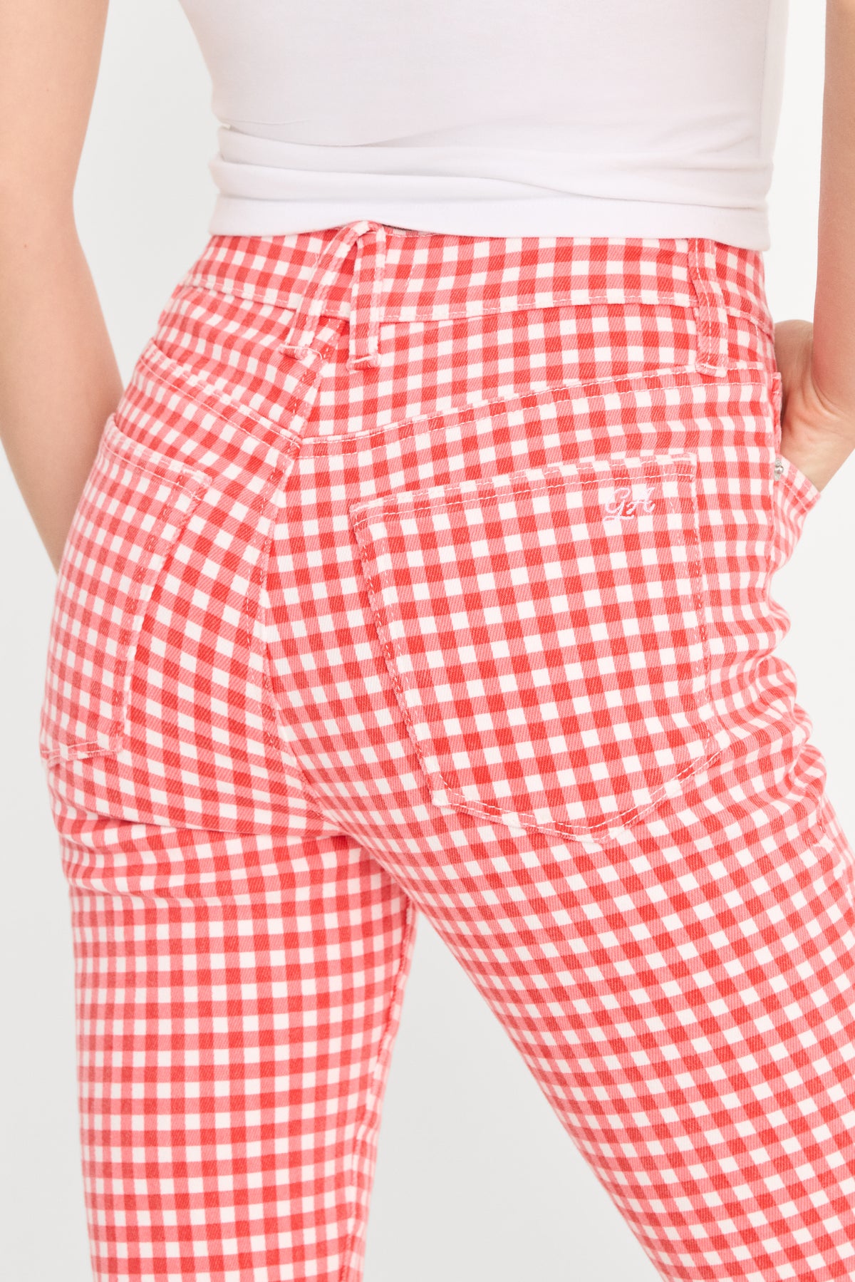 GOOD LEGS CAPRI | POP GINGHAM LARGE
