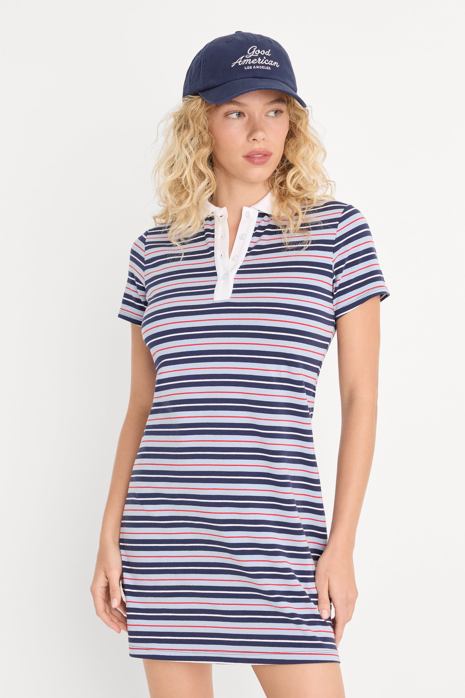 THE LEAGUE DRESS | AMERICANA HORIZONTAL STRIPE