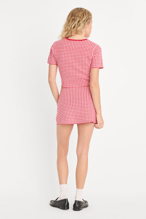THE KEEPSAKE SKORT | CHERRY GINGHAM