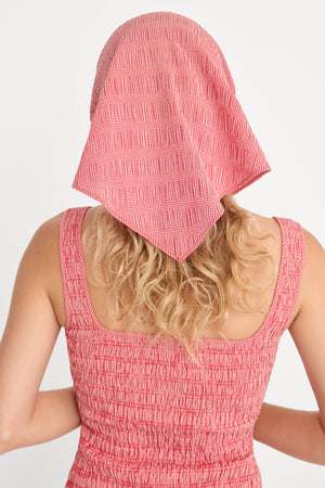 THE BANDANA HEAD SCARF | POP GINGHAM SMALL