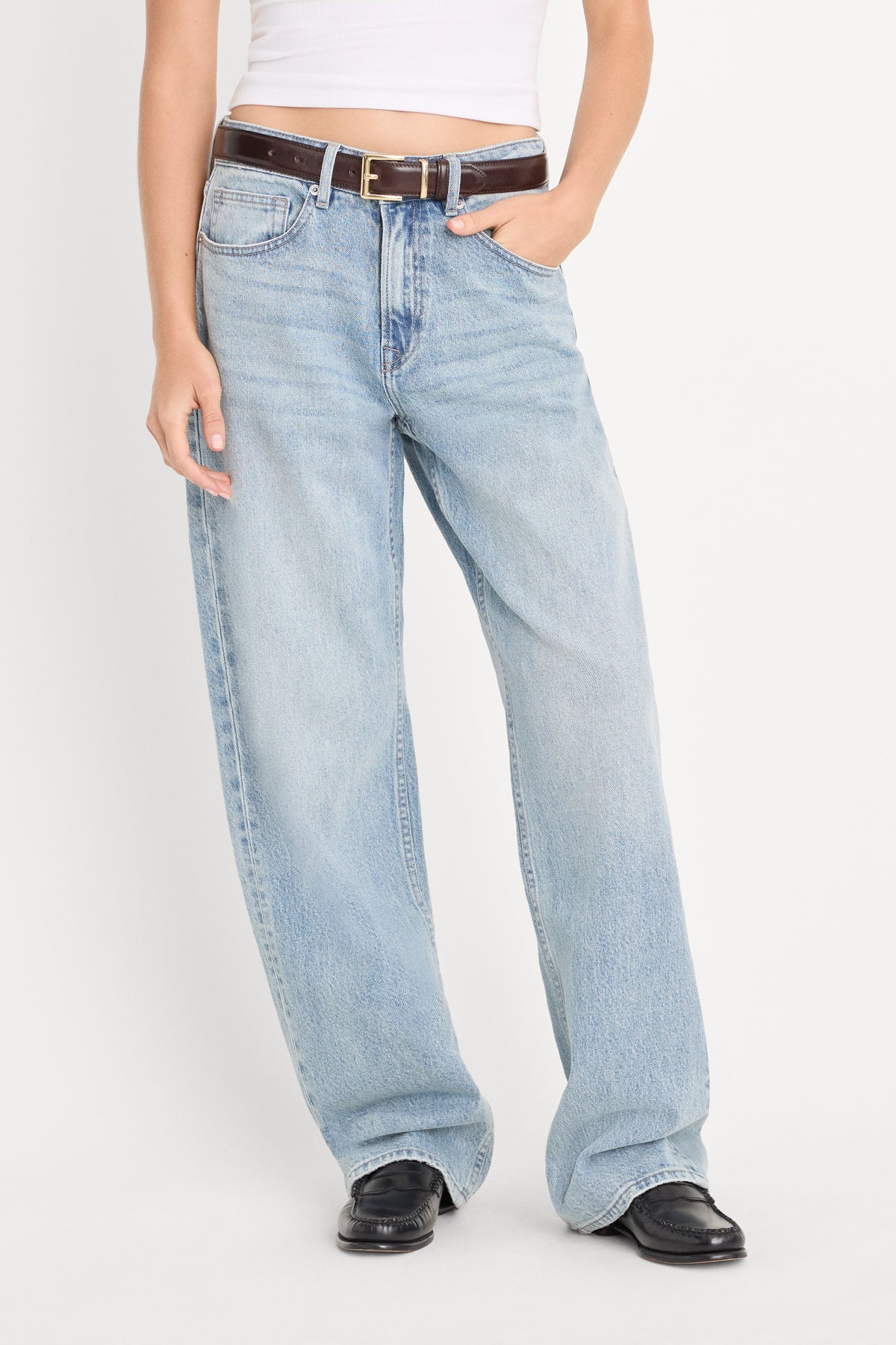 GOOD 90s JEANS | INDIGO1257-2 | GOOD AMERICAN | MODEL_A