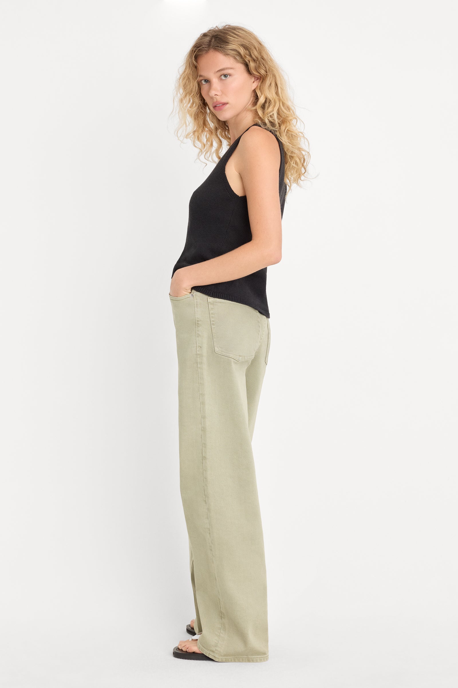 VINTAGE WIDE JEANS | BEACHGRASS