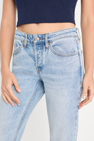 VINTAGE LOW RELAXED FLARE JEANS | INDIGO1288