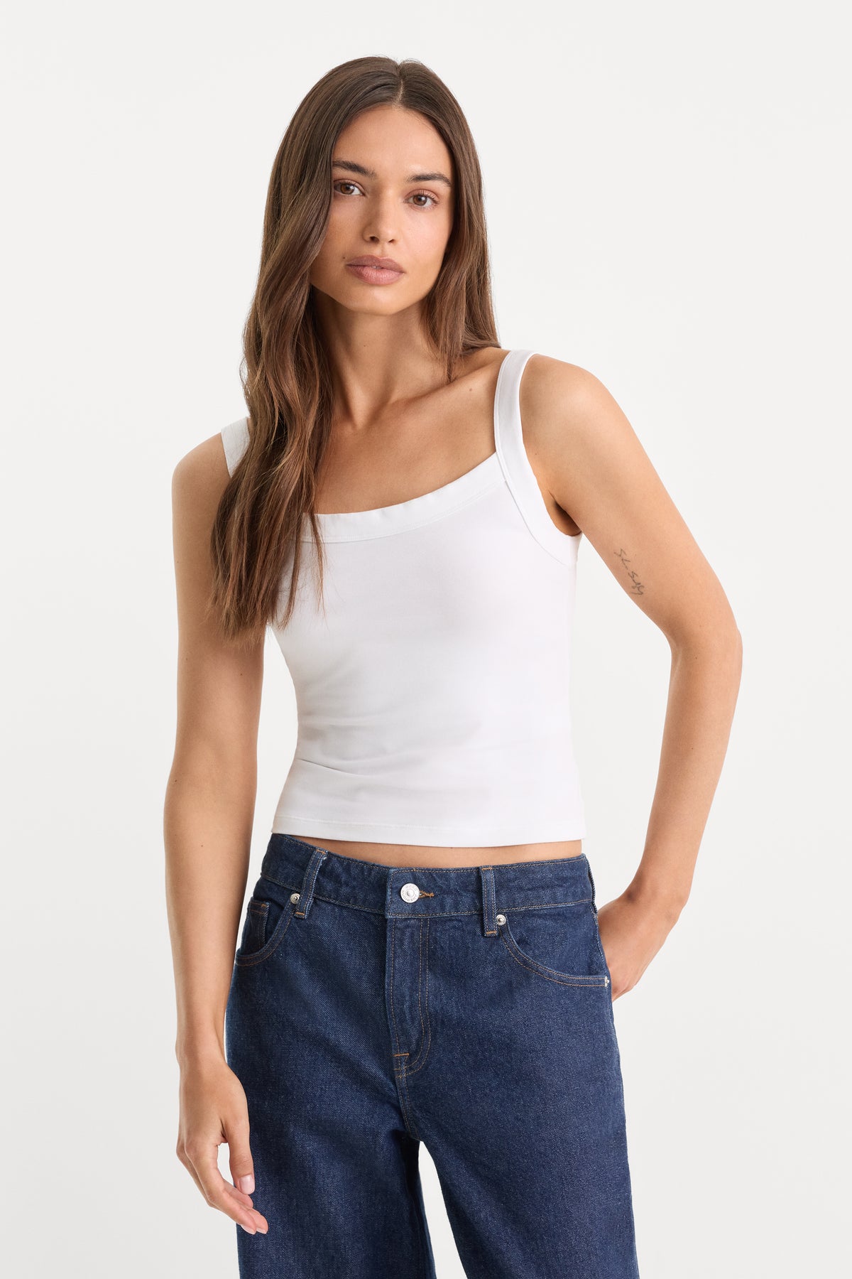 THE RINGER TANK | WHITE001