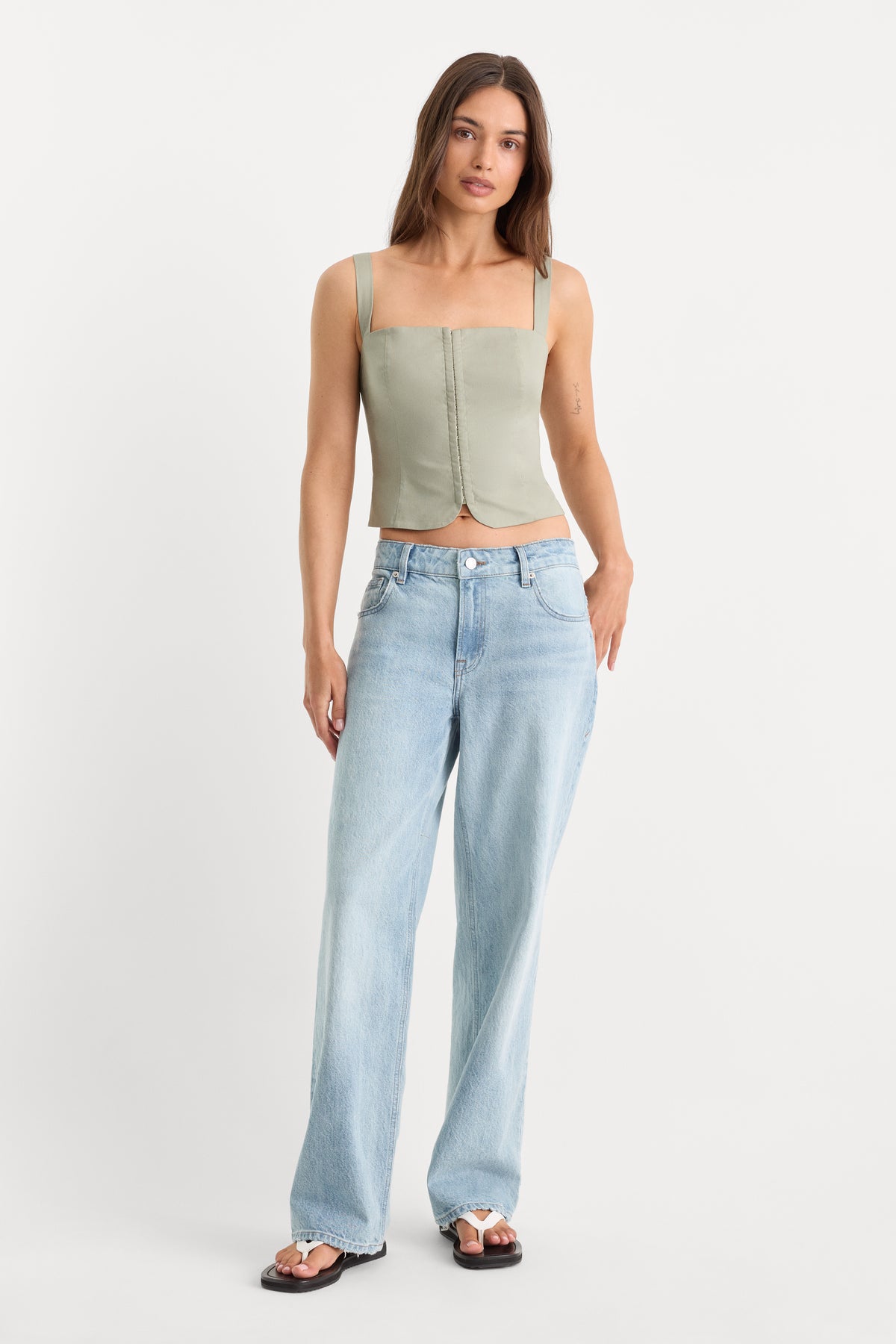 THE LINEN CORSET | MOSSWELL