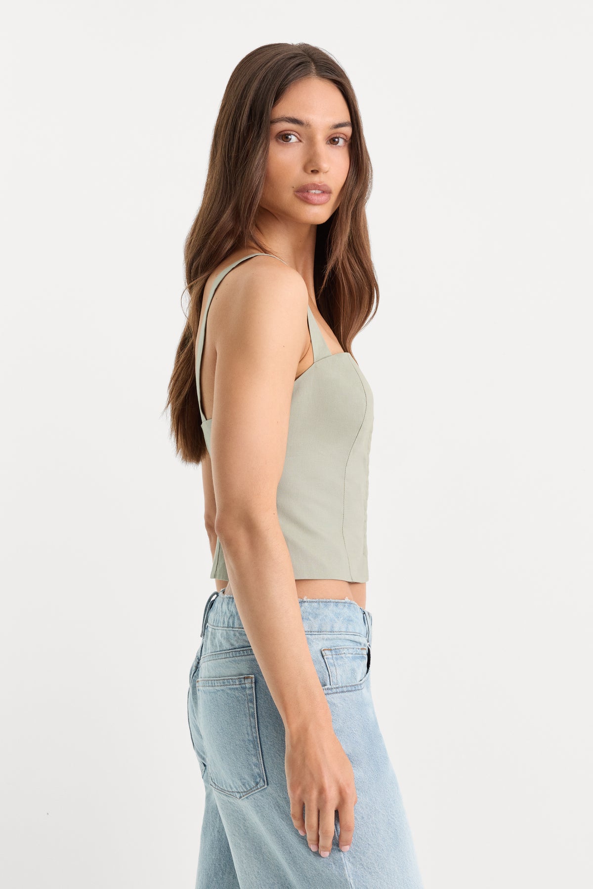 THE LINEN CORSET | MOSSWELL-3 | GOOD AMERICAN | MODEL_A