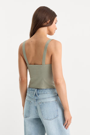 THE LINEN CORSET | MOSSWELL