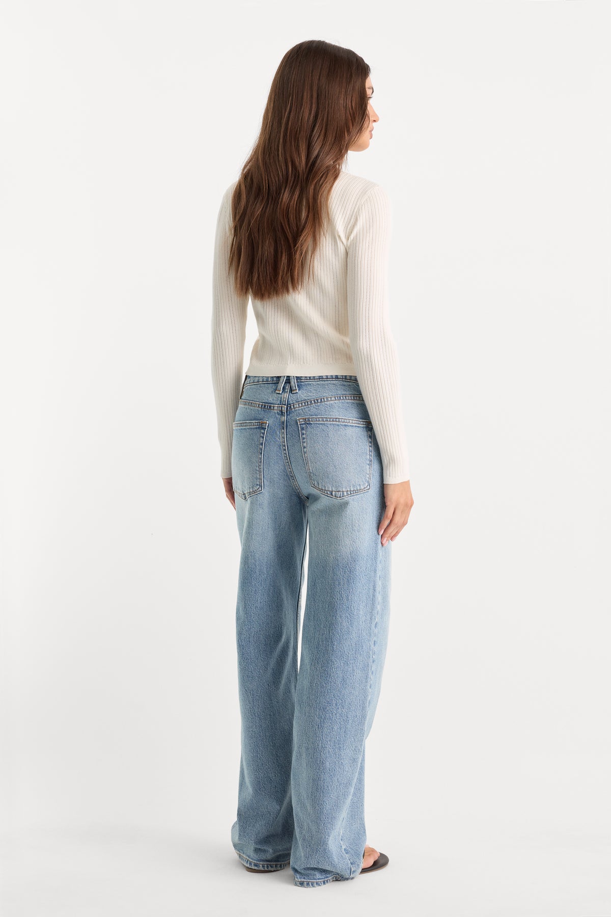 VINTAGE WIDE JEANS | INDIGO1242