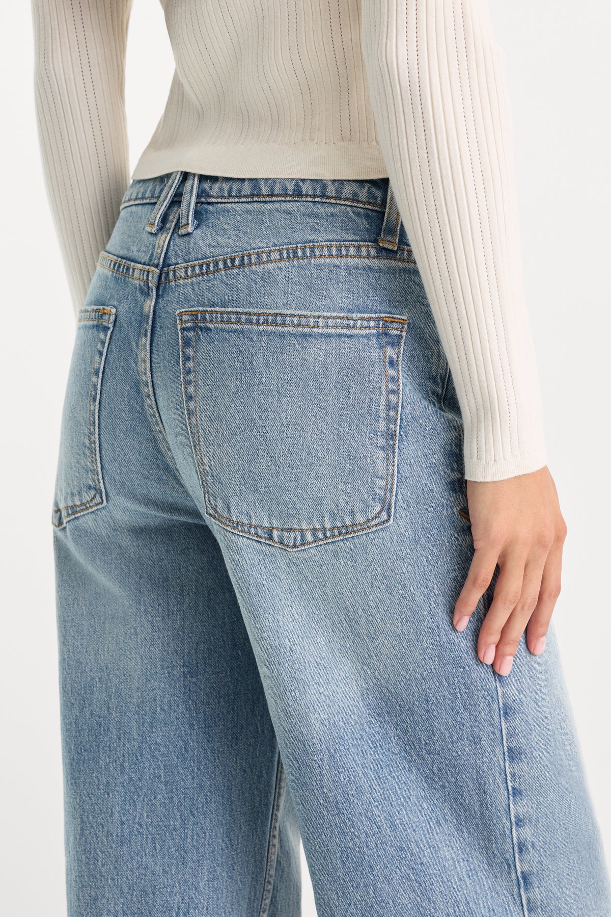 VINTAGE WIDE JEANS | INDIGO1242