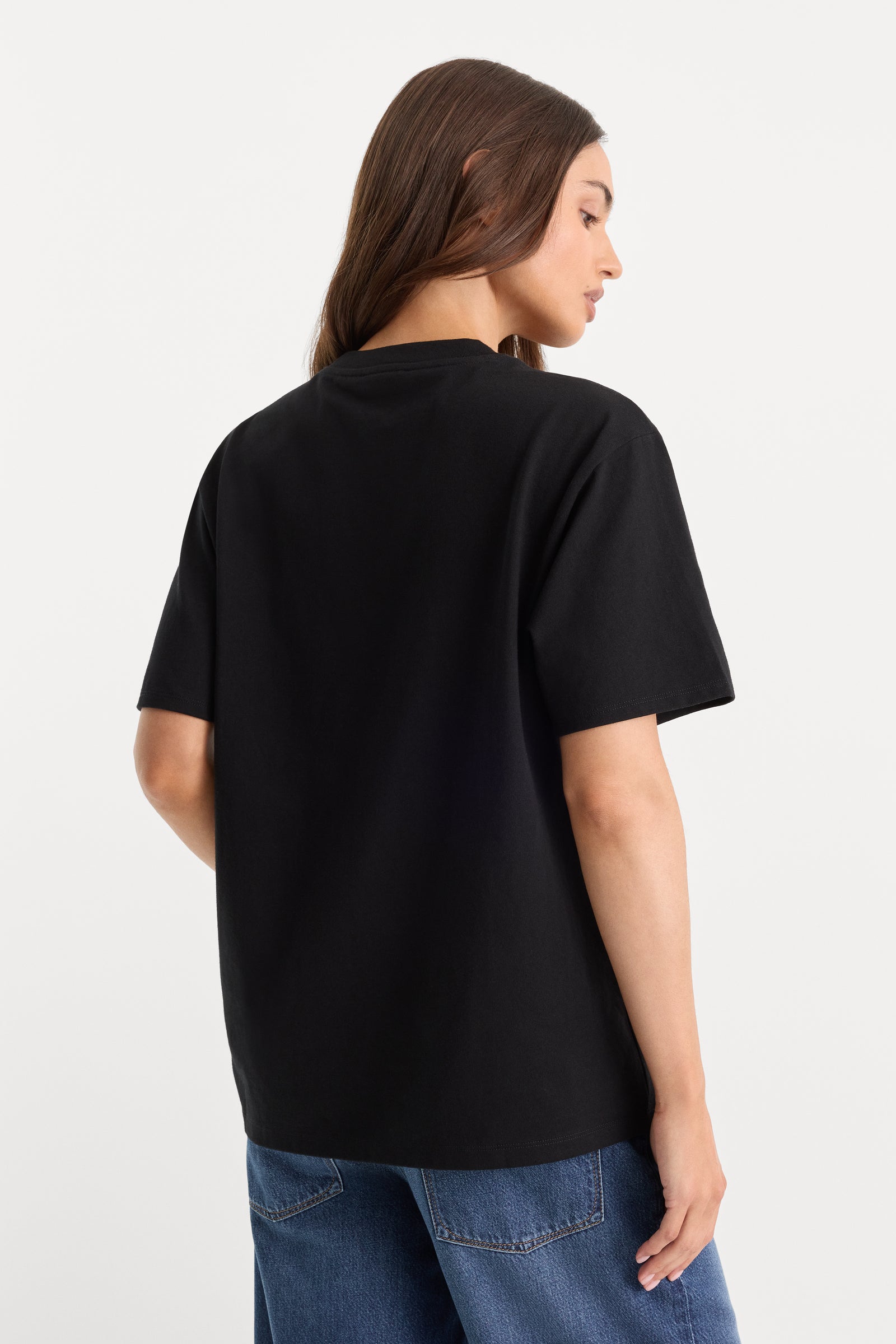 THE OVERSIZED TEE | BLACK001