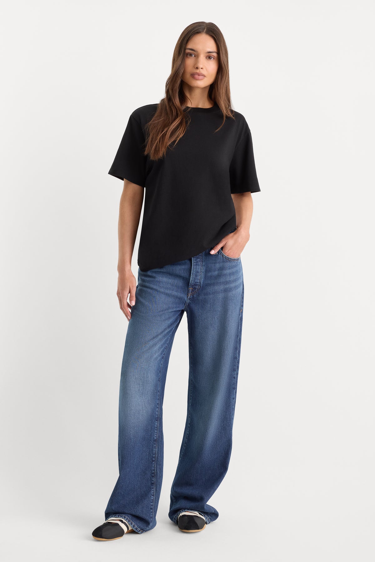 THE OVERSIZED TEE | BLACK001