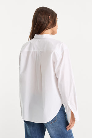 THE POPLIN EASY SHIRT | WHITE001