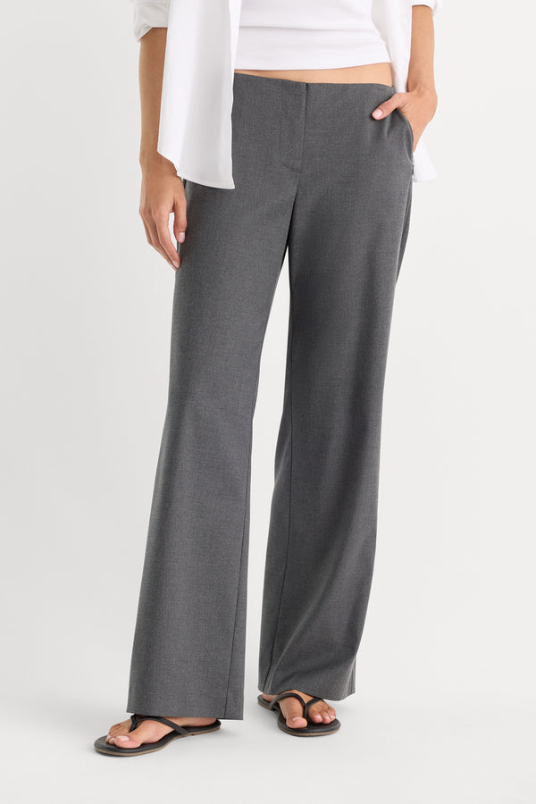 THE LOW RISE TROUSER | ASH