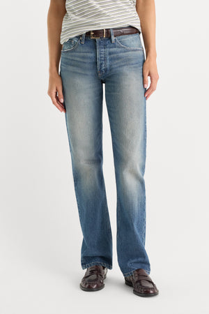 VINTAGE STRAIGHT JEANS | INDIGO1282